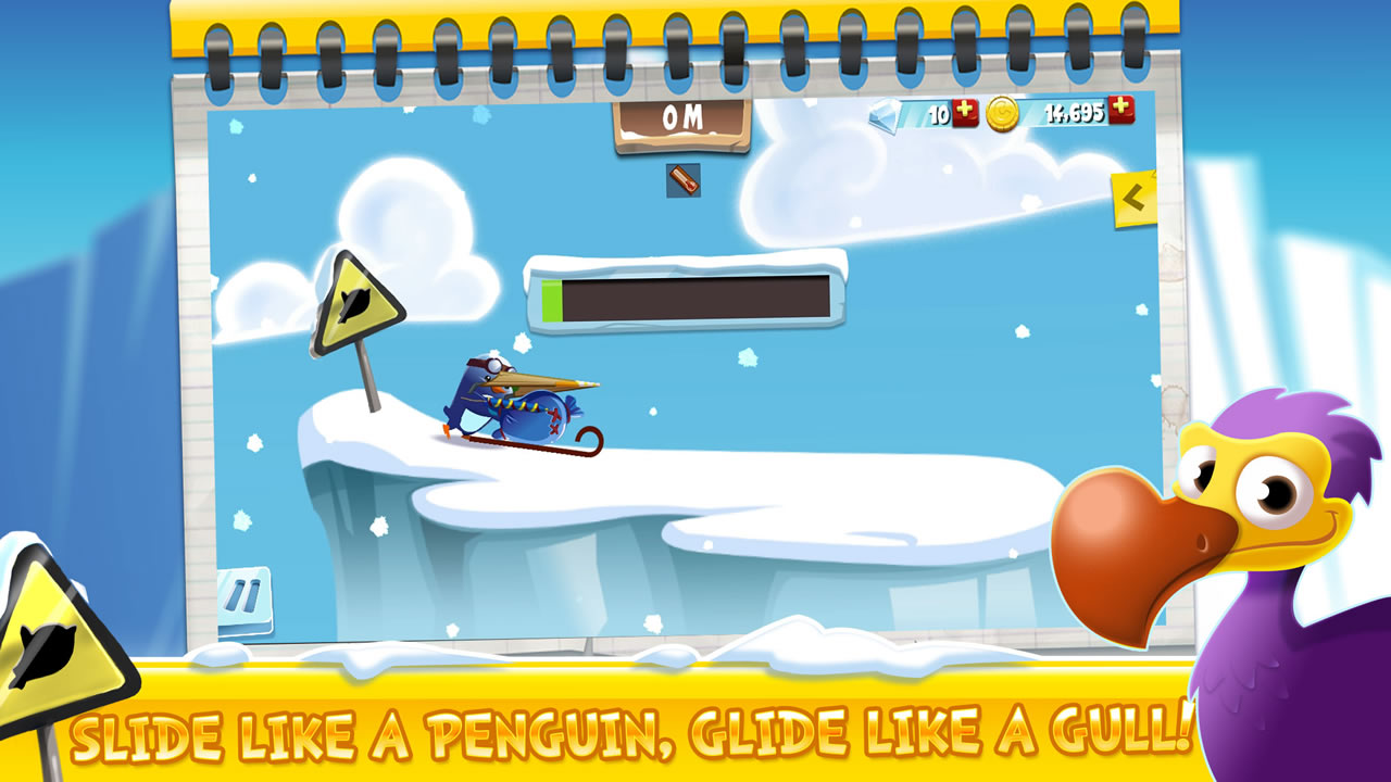 Learn 2 Fly: the most popular and crazy penguin is back in a FREE GAME on  iPhone, iPad, Android. Available now