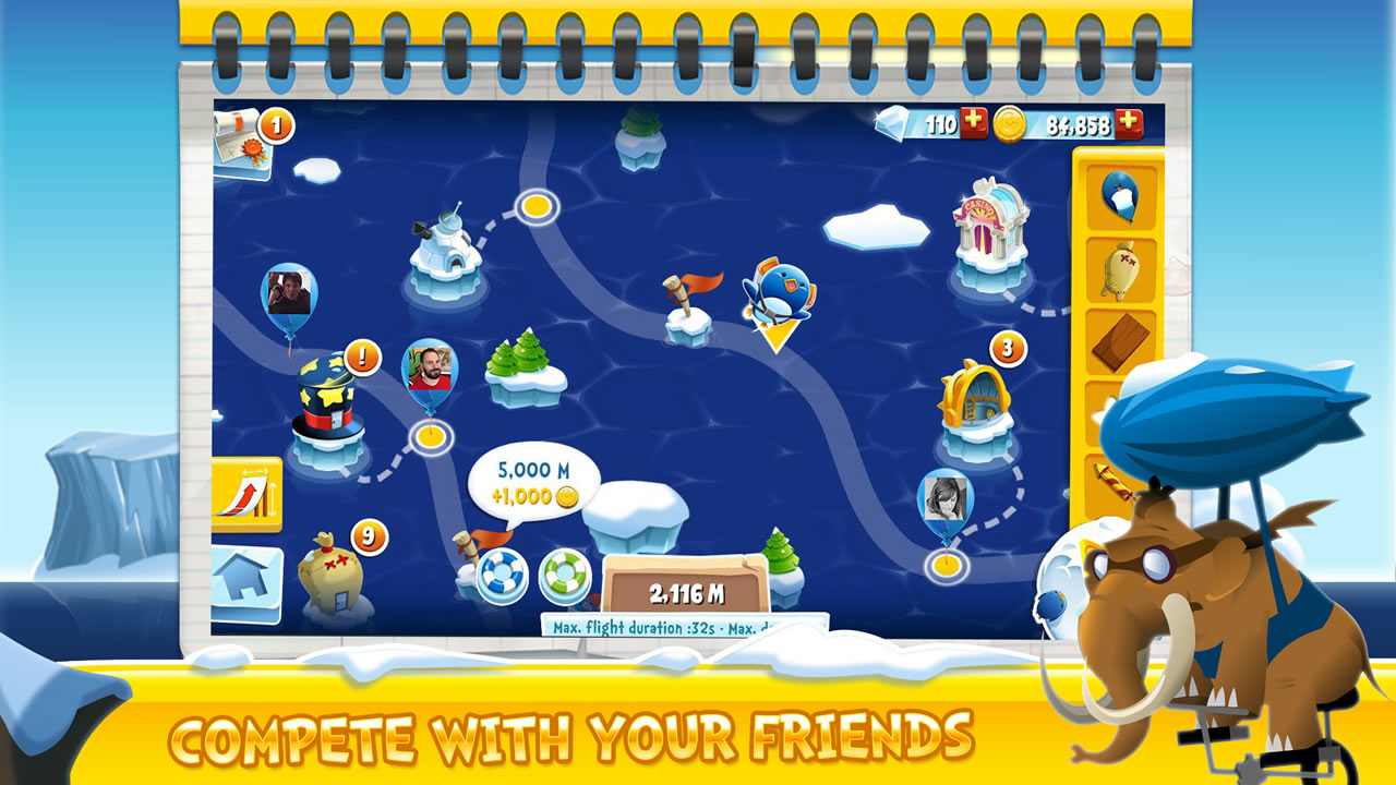 Learn 2 Fly: the most popular and crazy penguin is back in a FREE GAME on  iPhone, iPad, Android. Available now